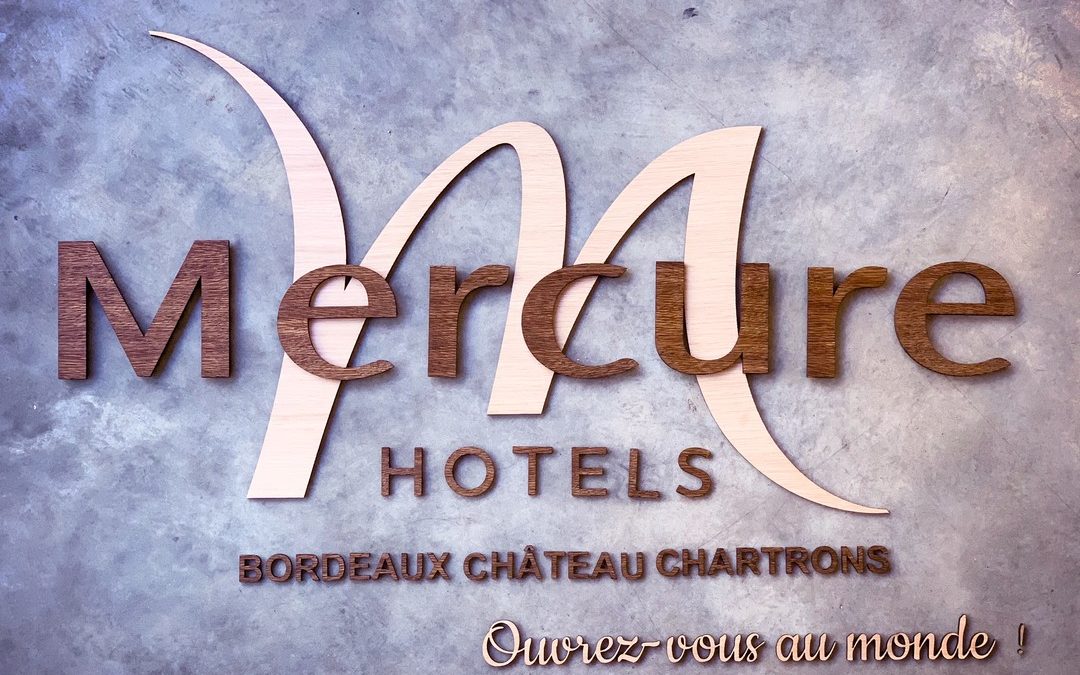 Décoration sur-mesure pour l’Hôtel Mercure Bordeaux Château Chartrons